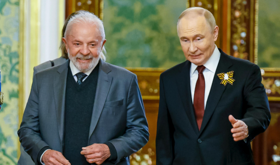 Além da Venezuela, Lula e Putin discutem encontro bilateral em fevereiro